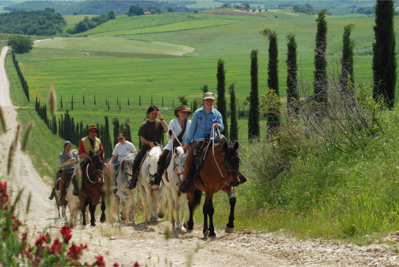 Paardvakantie in Toscane, Italië