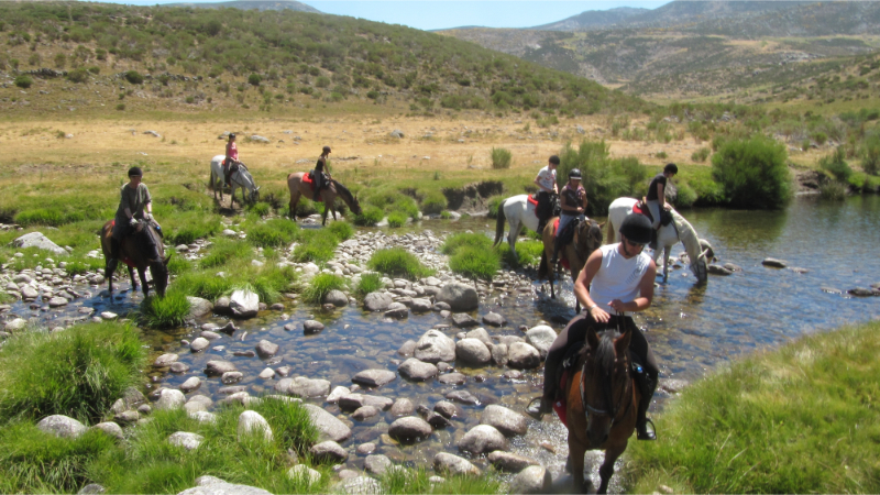 Trektocht in Spanje