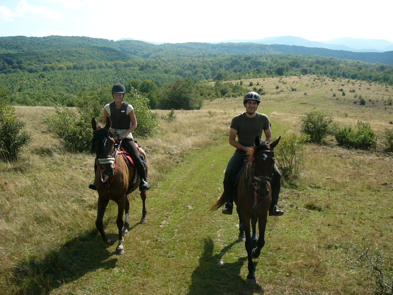 Paardrijden in Roemenië