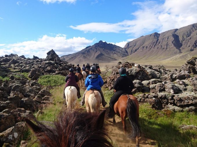 Trektocht te paard Snæfellsnes