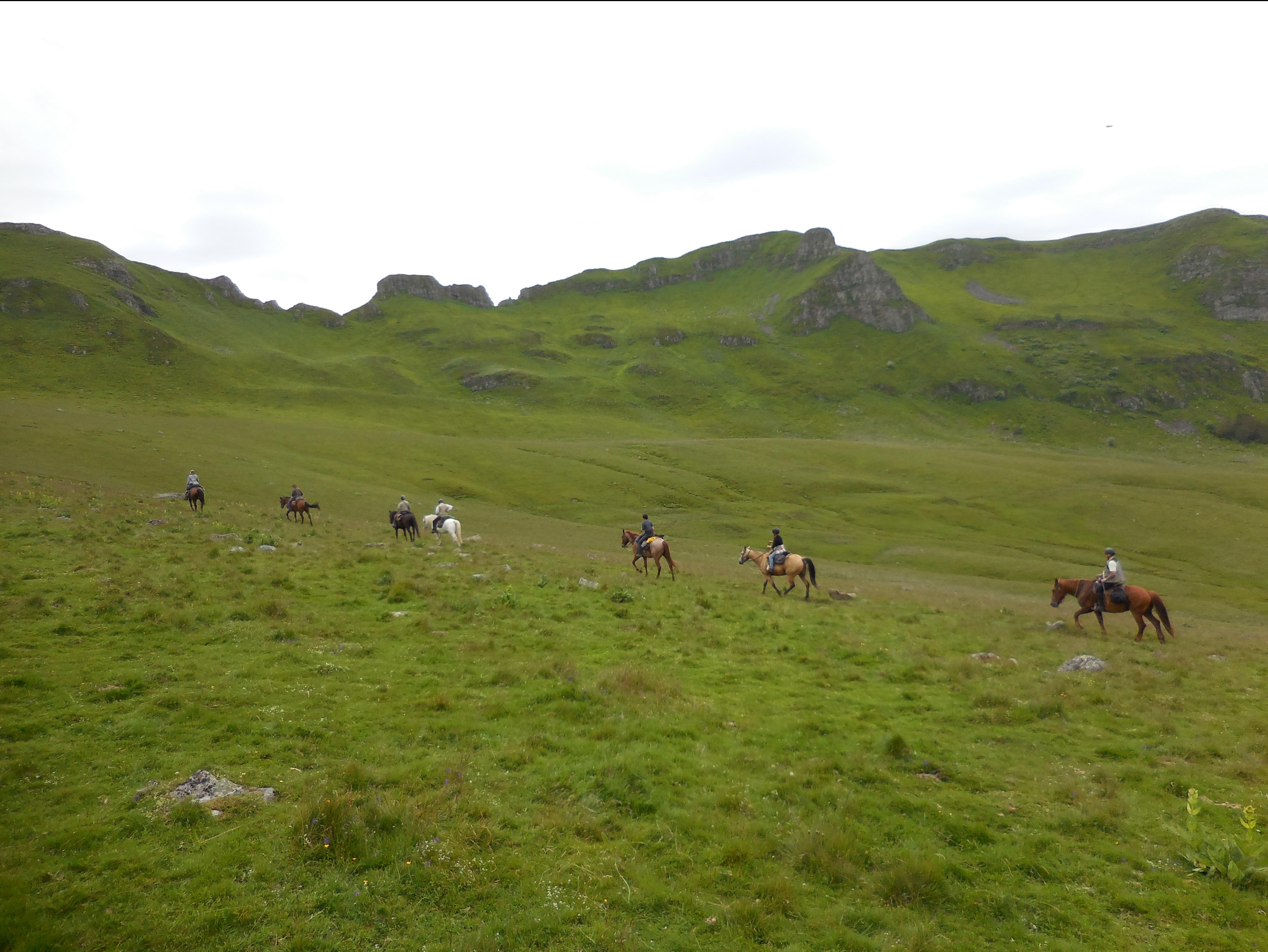 Semi-Trektocht te paard